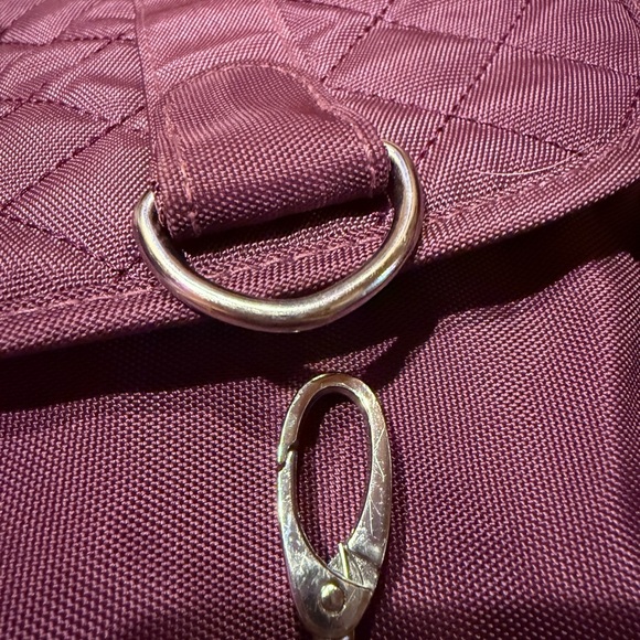 Quilted Purple Backpack - Picture 11 of 12